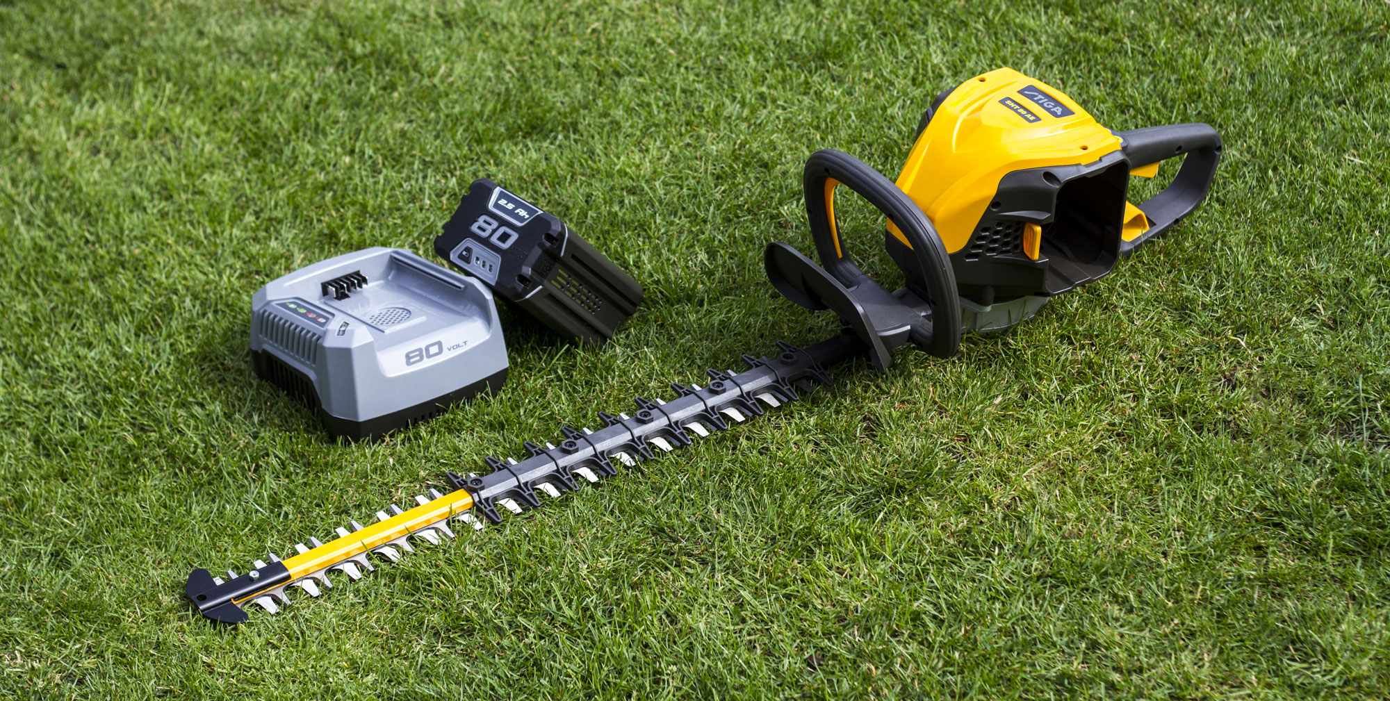 Stiga cordless hedge trimmer discount